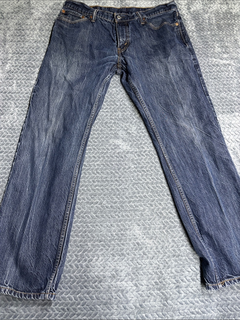 Levi’s 514 Men's Dark Blue Straight Leg Jeans 36x32